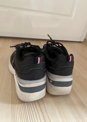 Siyah U.S. Polo Assn. Kadın Spor Ayakkabı - Görsel 6