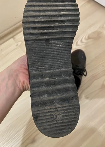 Parlak Kahverengi Siyah Rugan Kadın Ayakkabısı - Görsel 7