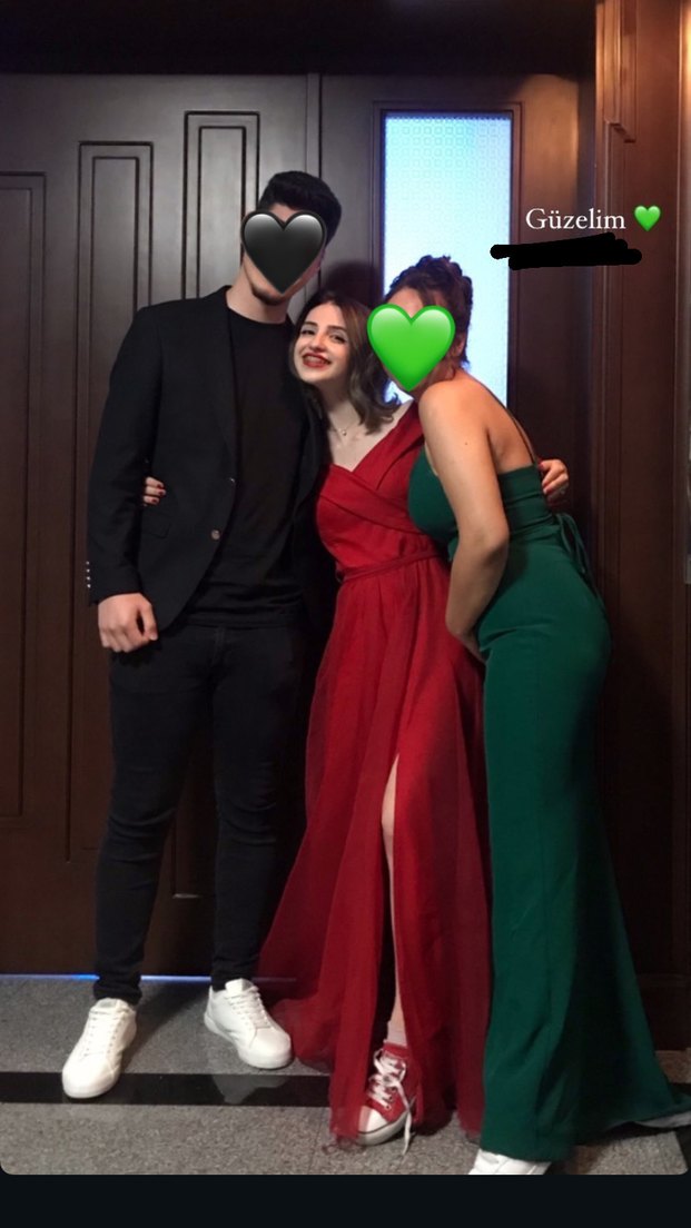 Kırmızı Tüllü Yırtmaçlı Abiye - Görsel 4