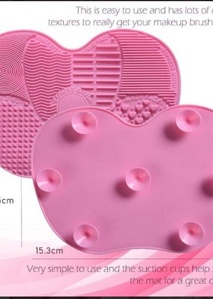 Makyaj Fırçası Yıkama Matı  - Görsel 3