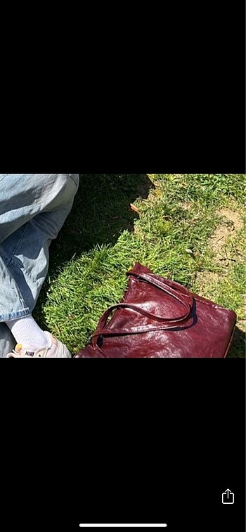  Beden bordo Renk bordo çanta