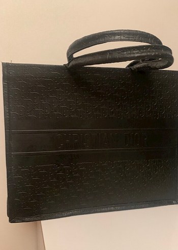 Christian Dior Siyah Deri Kadın Çanta