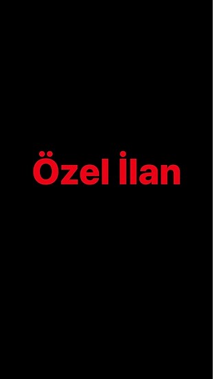 Ozel ilan