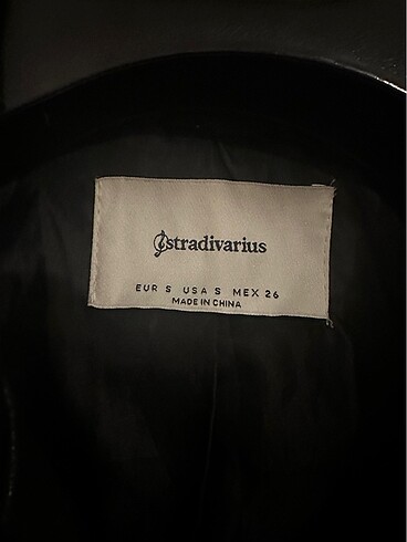 Stradivarius Stradivarius Deri Ceket