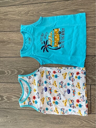 Erkek bebek atlet 2?li