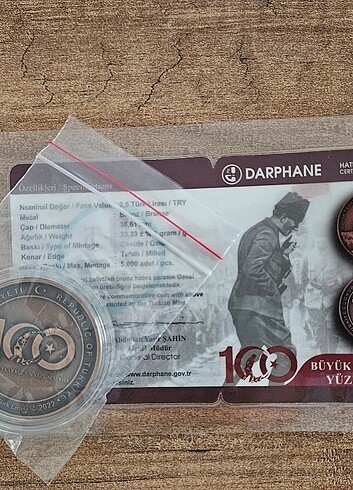 Darphane Hatıra Para Orjinal Seri