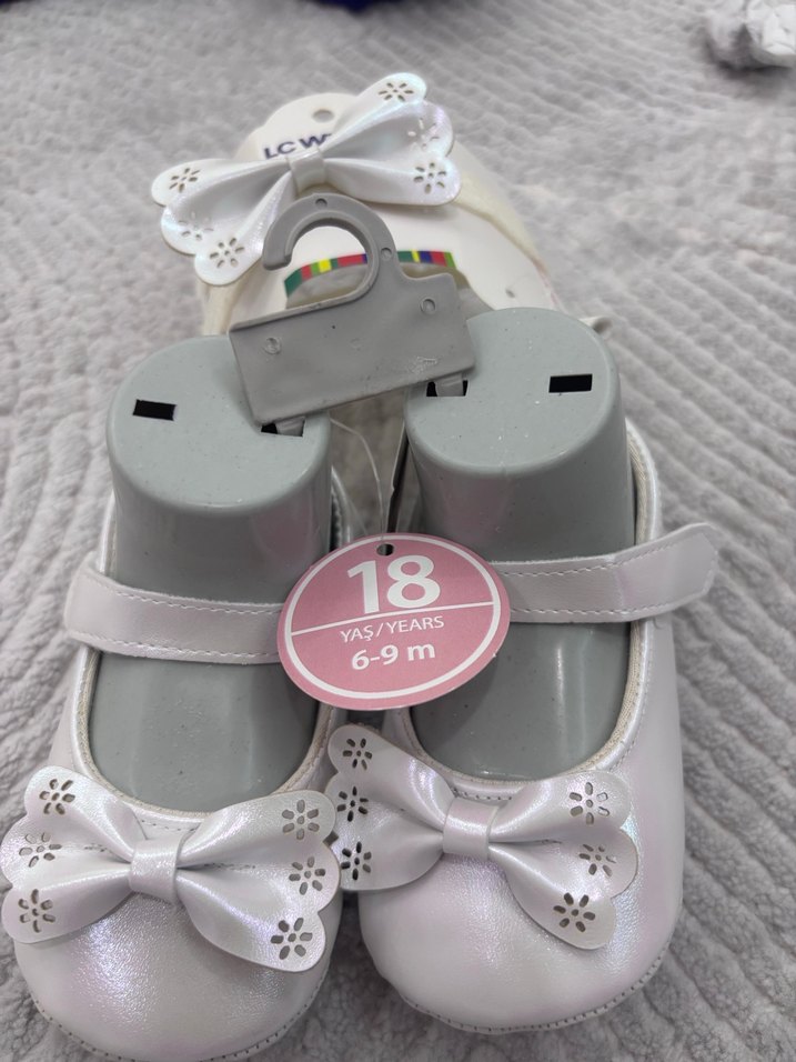 LCW Beyaz İlk Adım Kız Ayakkabısı - Görsel 2