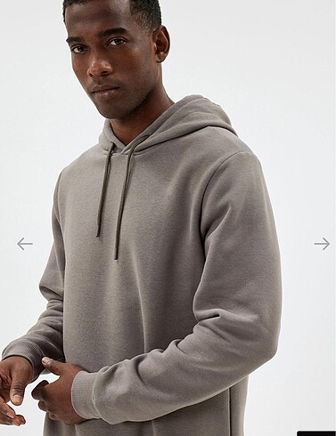 Koton Koton Kapüşonlu Sweatshirt