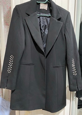 Zara Sikligin Simgesi Siyah Tasli Blazer Ceket