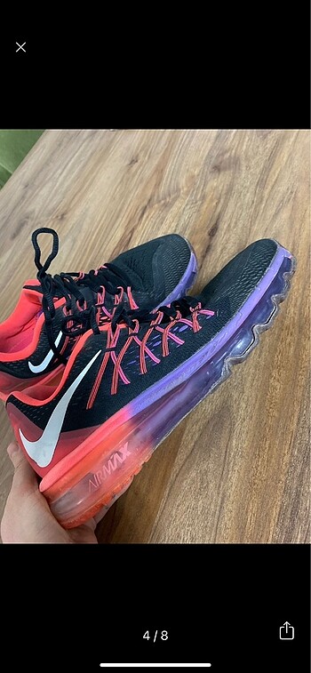 38 Beden siyah Renk Nike spor ayakkabı