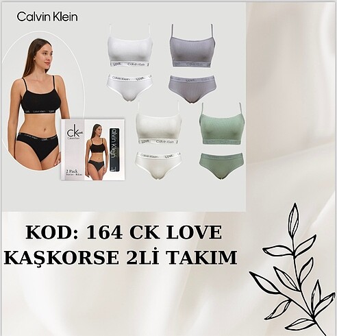 CK LOVE KAŞKORSE 2li takım