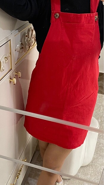 Salopet + boğazlı kazak - Görsel 2