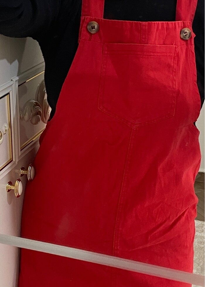 Salopet + boğazlı kazak - Görsel 3