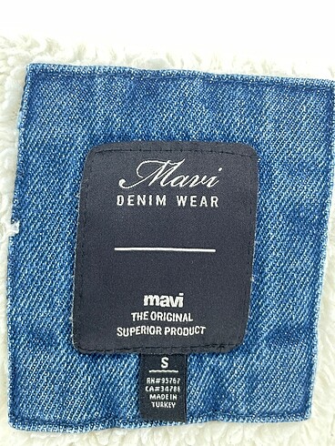 s Beden çeşitli Renk Mavi Jeans Kot Ceket %70 İndirimli.