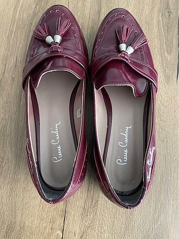 Pierre Cardin #pieer cardin#bordo#rugan#oxford ayakkabı