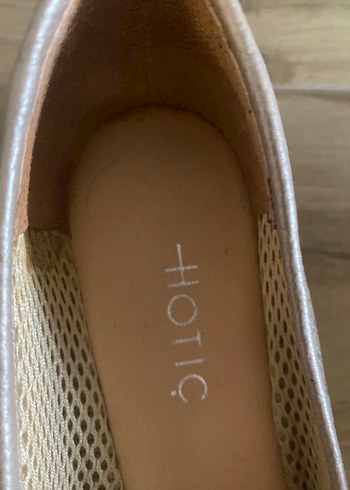 Hotiç Gri Tokalı Kadın Espadril Topuklu Ayakkabı - Görsel 2