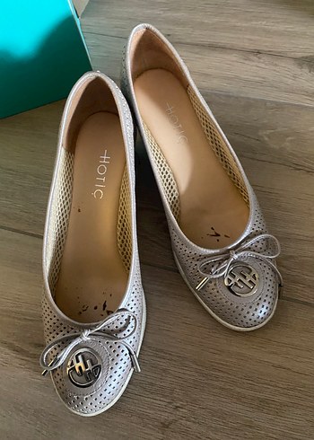 Hotiç Gri Tokalı Kadın Espadril Topuklu Ayakkabı - Görsel 5