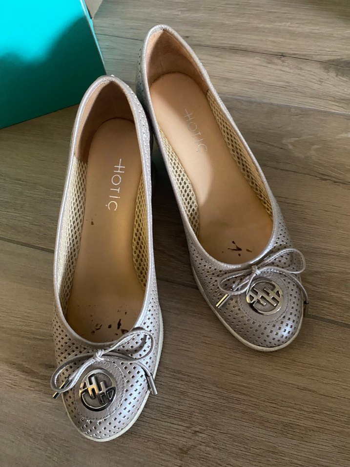 Hotiç Gri Tokalı Kadın Espadril Topuklu Ayakkabı - Görsel 5