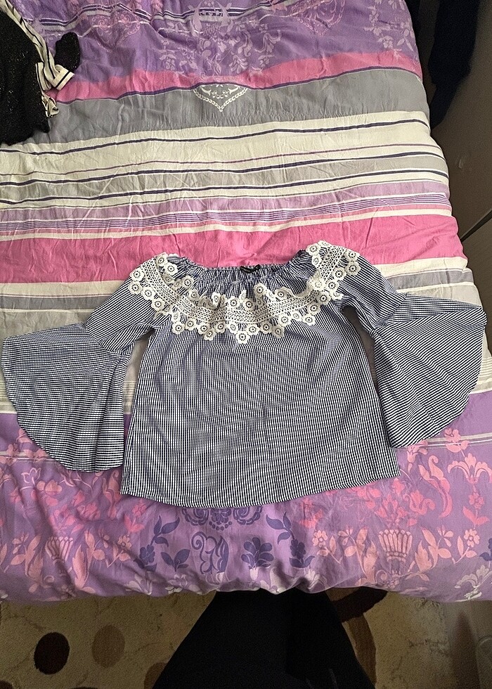 Nakışlı bluz - Görsel 2