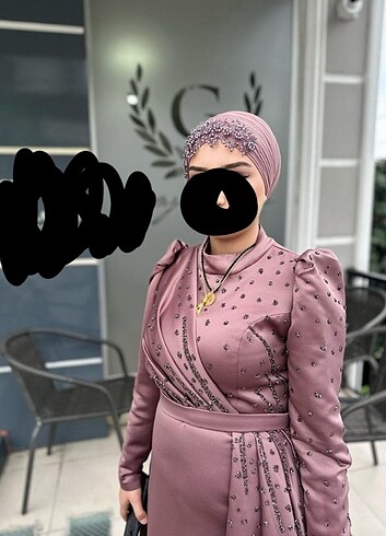 Abiye tesettür 