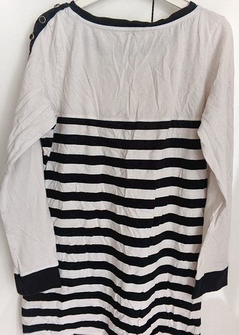 Çizgili Uzun Kollu tişört - Görsel 2