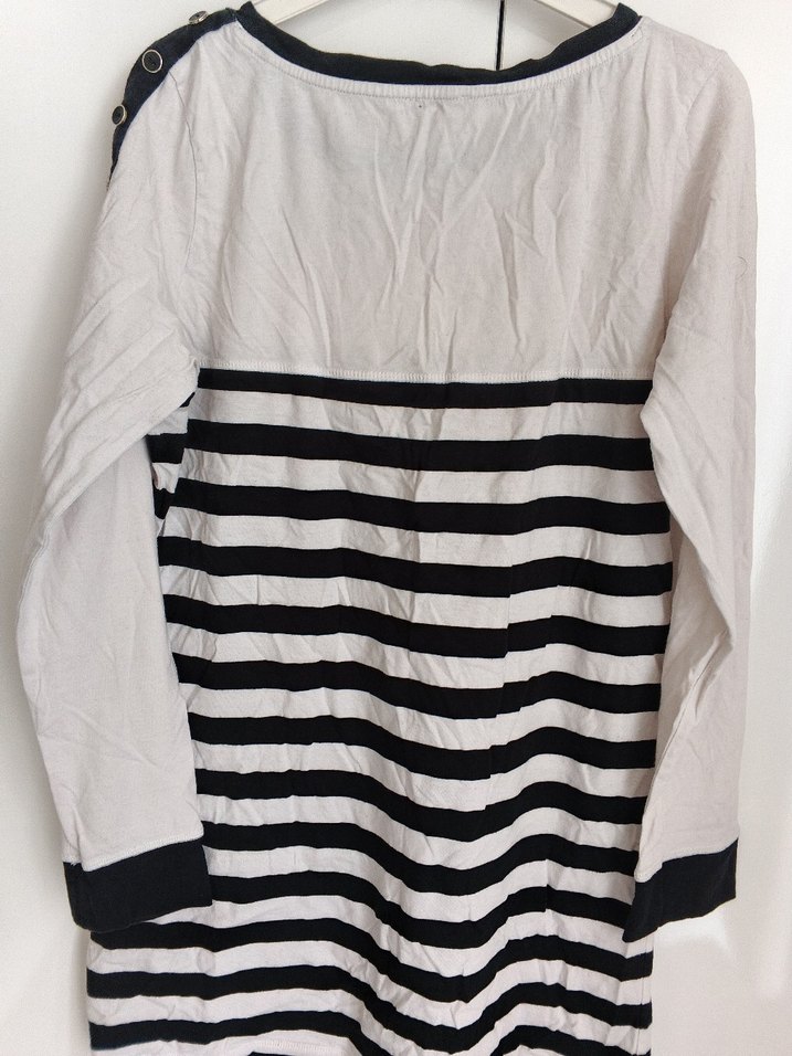 Çizgili Uzun Kollu tişört - Görsel 2