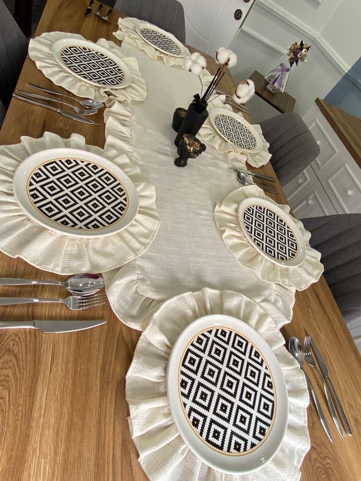 6 adet supla 1 adet runner - Görsel 3