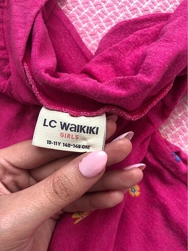 10 Yaş Beden Kız çocuk yazlık pembe pantolon