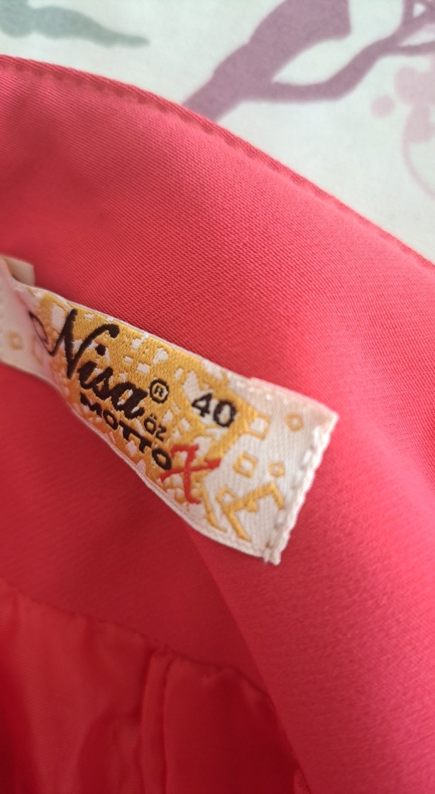 Pembe Piliseli Uzun Kadın Etek - Görsel 5