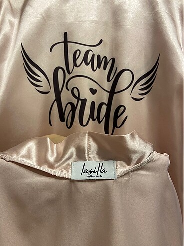 Team bride sabahlık lasilla marka