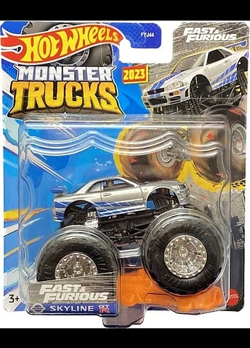 Nissan Skyline gtr34 hot wheels truck 