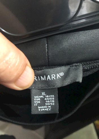 Diğer Kemer Detaylı Siyah Tayt