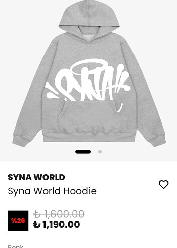 s Beden Gri Sweatshirt