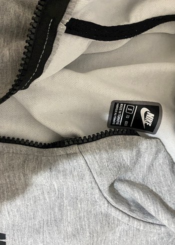 Nike Gri Fermuarlı Eşofman Takımı - Görsel 2