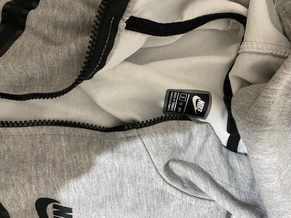 Nike Gri Fermuarlı Eşofman Takımı - Görsel 2