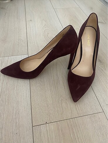Nine West Nine west gerçek deri suet stiletto