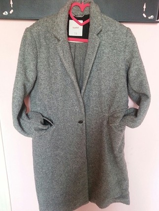 Pull&bear; gri kaban