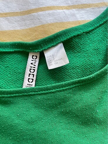 s Beden h&m yeşil kazak