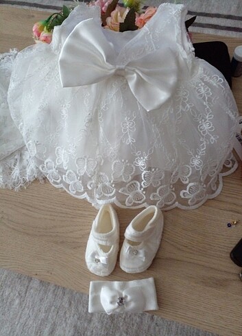 Anne yeni doğan kız 40 mevlüt elbiseleri - Görsel 6