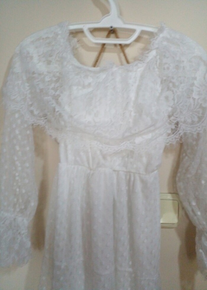 Anne yeni doğan kız 40 mevlüt elbiseleri - Görsel 5