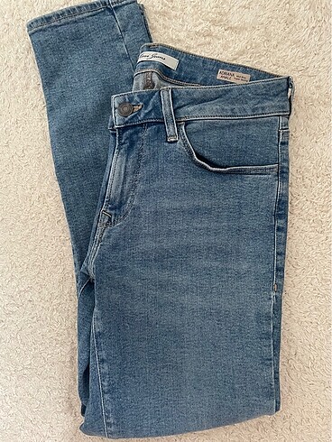 27 Beden Mavi Adriana Ankle jeans, düşük bel
