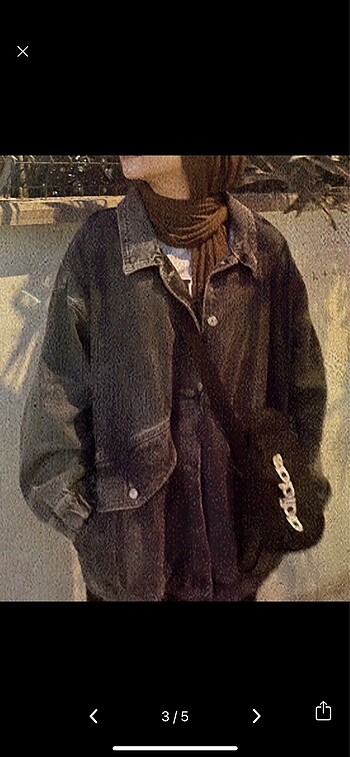 l Beden Oversize baggy kot ceket