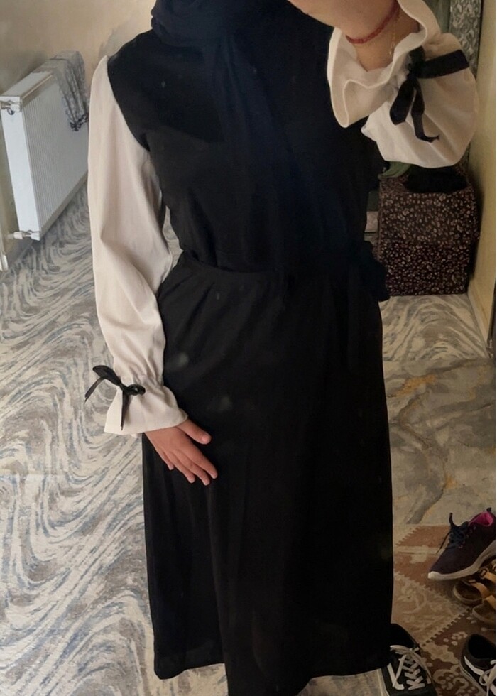 Kurdaleli vibtage elbise - Görsel 5