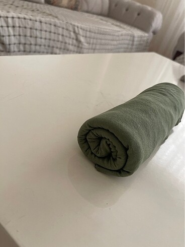 Yeşil penye şal - Görsel 2