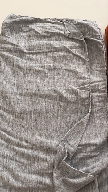 Gri penye şal - Görsel 4