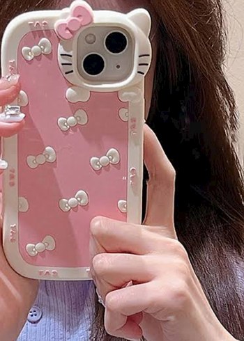 Hello kitty telefon kılıfı