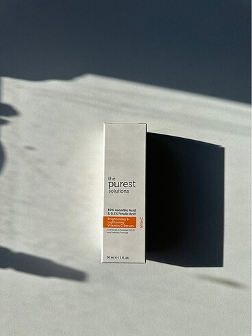 The purest c vitamini serum
