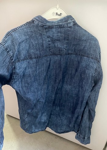 Mavi Jeans Düğmeli Mavi Kadın Denim Ceket
