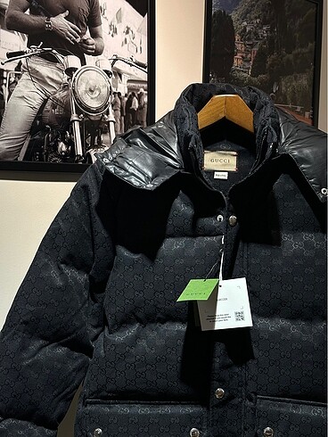 xxl Beden siyah Renk Gucci Mont A+ 2023 model