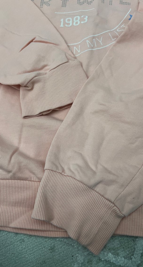 Bej Baskılı Pamuklu Hamile Tişörtü - Görsel 3